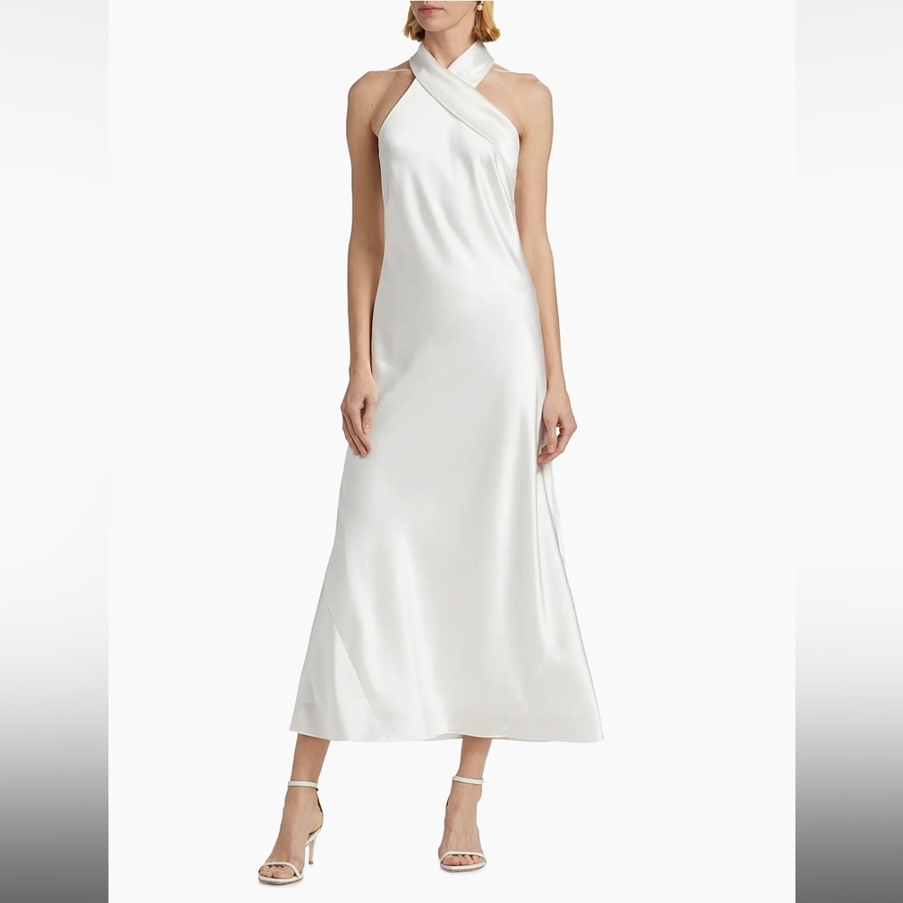 Galvan London - Pandora Satin Midi Dress